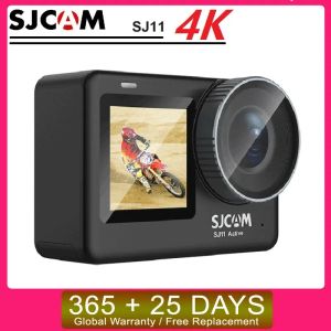 Camera's SJCAM SJ11 Actieve dual -scherm Actiecamera H.264 4K 30FPS ANTISHAKE ULTRA HD VIDEO LIVE STREAMING GYRO WIFI Remote Sports DV