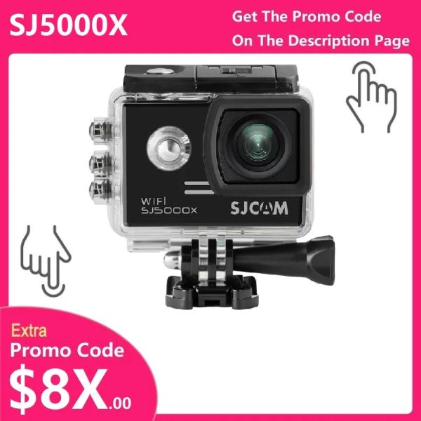 Cameras SJCAM SJ5000X ELITE GYRO SPORT ACTION CAME WIFI 4K H.264 PLANGE 30M IMPHERPORT SPROSSE SJCAM DV SJ5000X