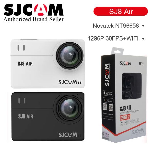 Cameras SJCAM SJ8 Air Action Camera Sports 1296p DV4K WiFi Remote 30m sous-marin Sproofing SJ Outdoor Sport Camera