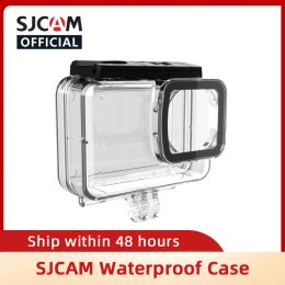 Cameras Sjcam Baserproof Case 30m Boîtier sous-marin Étui étanche pour SJ10PRO SJ9 SJ8 SJ6 M20 SJ4000 SECHER