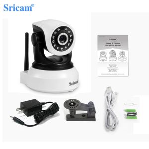 Cámaras SRICAM 3.0MP Smart Home Interior Wifi IP IP Camina Audio Audio Human Tracking Auto Video Vigilancia Seguridad CCTV