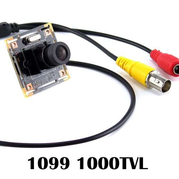 Cameras Sufco CMOS DIY Camera Board 1099 1000TVL Couleur + 3,6 mm Câble vidéo CCTV Sécurité Mini Caméra 700TVL CMOS Small Camera