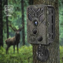 Caméras Suntekcam Hunting Trail Camera Surveillance HC810A Wildlife Caméras infrarouge Vision nocturne 20MP 1080p Caméras sauvages Pièges photo