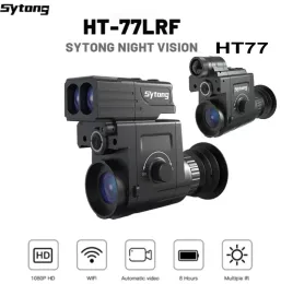 Cameras Sytong HT77 HT77LRF HUNTING CAME Vision nocturne avec télémètre laser visant la gamme de fusil