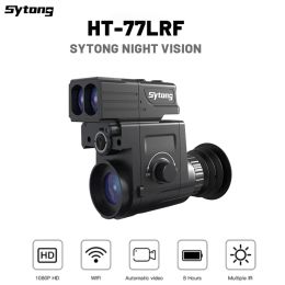 Cameras Sytong HT77 Hunting Camera Vision nocturne avec télémètre laser IP67 Ajouter sur la transmission d'image en direct de l'application WiFi Live Ip67.