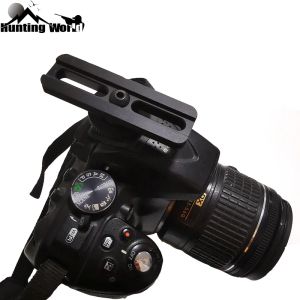 Cameras Tactical CNC 21mm Rail Mot Fit Red Dot Scope Scope Hot Shoe Adaptateur pour la chasse photo Canon / Nikon DSLR
