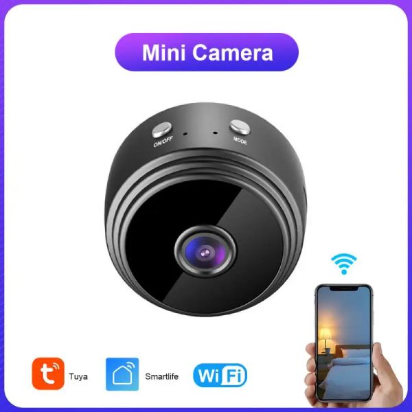 Caméras Tuya Smart Home Security Protection Camara Vigilancia WiFi CCTV IP Camera WiFi Outdoor Smart Life Surveillance Tuya Smart Life