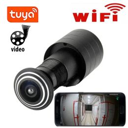 Cameras Tuya Smart Wifi Porte de porte Eye Hole Sécurité