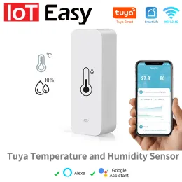 Camera's tuya wifi zigbee temperatuur vochtigheidssensor app externe monitor voor smart home var smartlife werk met Alexa Google Assistant