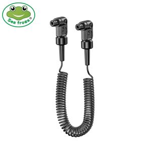 Cámaras Cable de fibra óptica de cámaras de sincronización 1m para la cámara SeaFrogs Flash Strobe Strobe Impermeable Sistema de iluminación de buceo Accesorio 2022