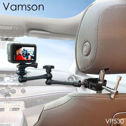 Camera's Vamson 711 CAL Regulowany Stojak Samochodowy Dla GoPro Hero 10 9 Actiecamera Uchwyt Akcesoria Dla iPhone DLA Insta360 DLA DJI