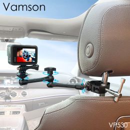 Cameras Vamson 711 pouces AIGNABLE AIGNABLE SEAT SIÈGE POUR GOPRO HERO 10 9 ACCESSOIRES DE CAME CAMER