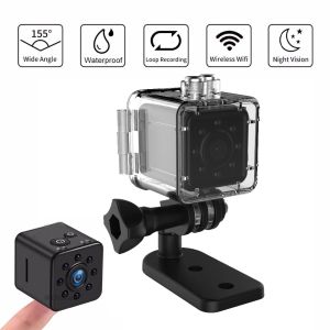 Camera's Waterdichte actiecamera 1080p HD WiFi Mini Camera Home Beveiligingsbescherming Video Surveillance Camcorders Outdoor Sport DV