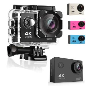 Caméras Action de l'appareil photo étanche 4 K 1080 VIDÉO HD 12 MP PHOTO