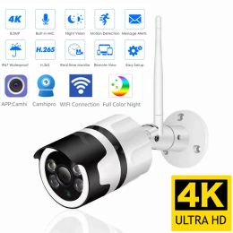 Camera's wifi 8mp 4k ip camera buiten h.265 Onvif Bullet CCTV array Night Vision IR 5MP POE Video Surveillance Camera Camhi Camhipro