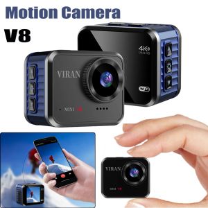Cameras WiFi Action vidéo CAM 40MP 4K 60FPS CHELMET VIDEO CAME CAME 1,54 pouce IPS Screen Optical Stabilisation for Outdoor Sport