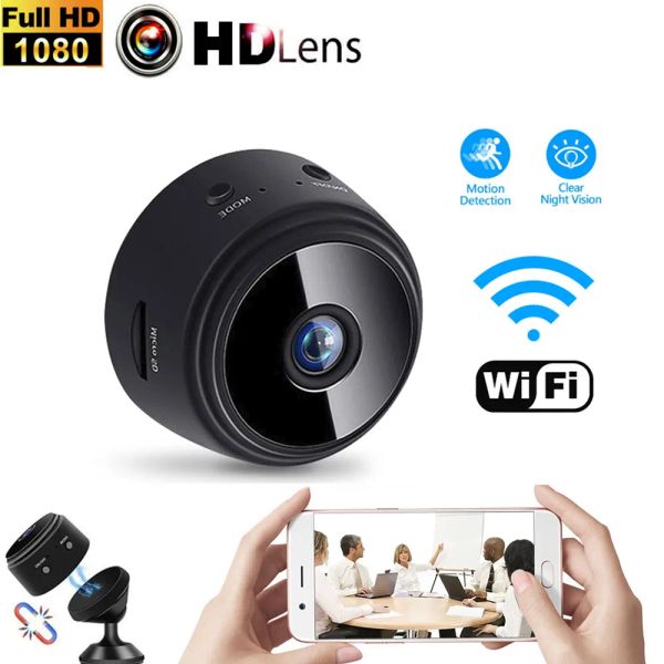 Caméras wifi mini caméra HD 1080p Protection de sécurité Home Smart P2P Video Camcepder Remote Control Miniature Camera DVR