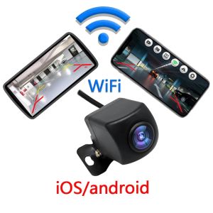 Camera's draadloze auto achteraanzicht camera wifi 170 graden wifi omkeren camera dash cam hd night vision mini voor iPhone Android 12V -auto's