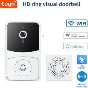 Caméras Wireless Door Door WiFi OUTDOOR HD CAME SECURITÉ PORTE DE SÉCURITÉ VIDE VIDE VIDÉE INTERCOM COMMANCHE POUR TÉLÉPHON