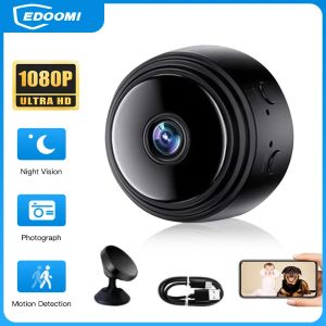 Caméras Wireless HD1080p enregistreur vidéo enregistreur de la sécurité de la sécurité de la sécurité Caméra intelligente pour les nourrissons et les animaux de compagnie Wifi mini