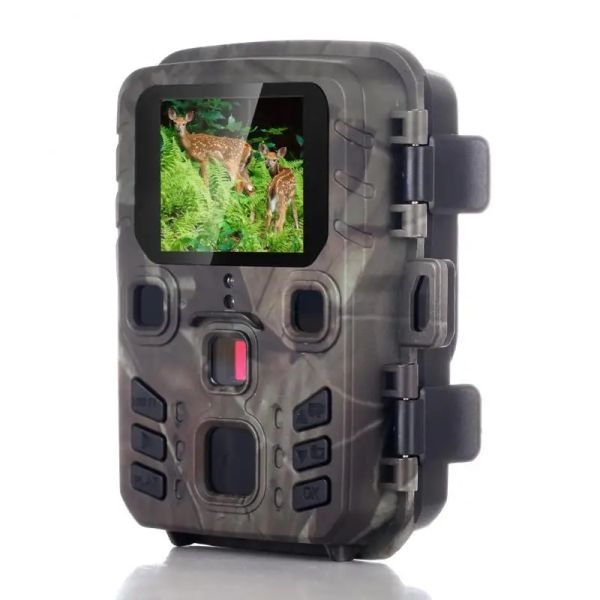 Caméras Caméra sans fil de fil 20MP 1080p HUNTING OUTDOOR Wildlife Caméras Scouting Surveillance Mini301 Night Vision Photo Traps
