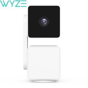 Cameras Wyze Cam Pan V3 Indoor / Outdoor 1080p Smart Security Camera pour bébé Pet, Color Night Vision, travaille avec Alexa Google Assistant