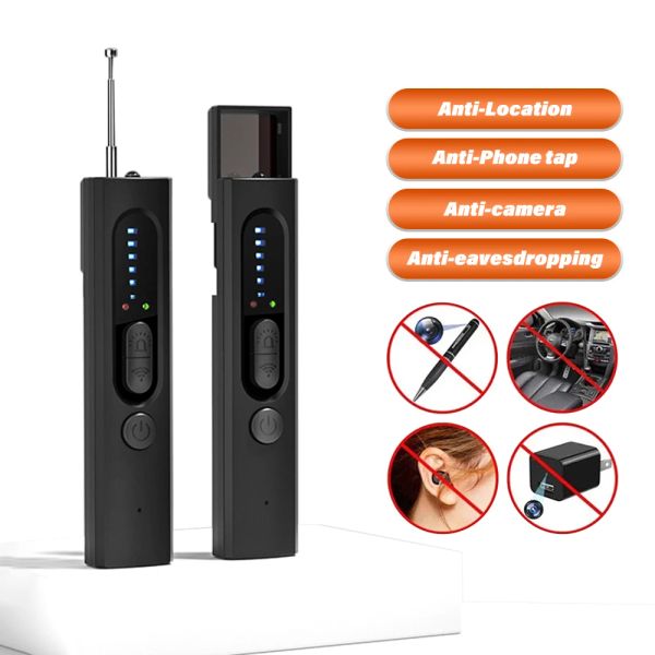 Cámaras Detector de cámara infrarroja X13 Anti Spy Spy Spy Candid Alarma protectora Multifunción Mini Probador Wifi Dispositivo de señal GPS Detector de escáner del escáner