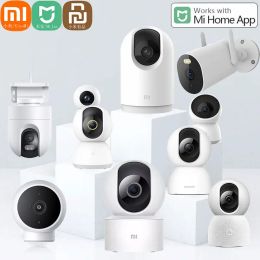 Cameras Xiaomi Mijia Smart IP Camera PTZ version 1296p 1080p HD Vision Night Vision Webcam 360 ° CamCrorder WiFi Wireless Baby Security Monitor