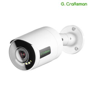 Camera's Xmeye A8 Full Color Poe IP Camera F1.0 Lens 1/1.8 Super Sensor Beveiliging CCTV H.265AI Waterdichte audiovideo Surveillance Colorvu