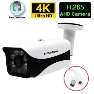 Cameras Xmeye Face Detection 4K CCTV CAME DE SÉCURITÉ ANALOGE BNC BUSE EN OUTERNOOR AHD BULLET DE SURVEILLANCE CAME 5MP 8MP H.265 pour DVR