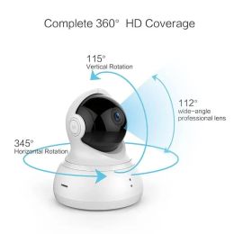 Camera's Yi Dome 1080P HD Camera CCTV IP 360 ° Detectie WiFi Wireless Night Vision IR Twoway Audio Security Surveillance System