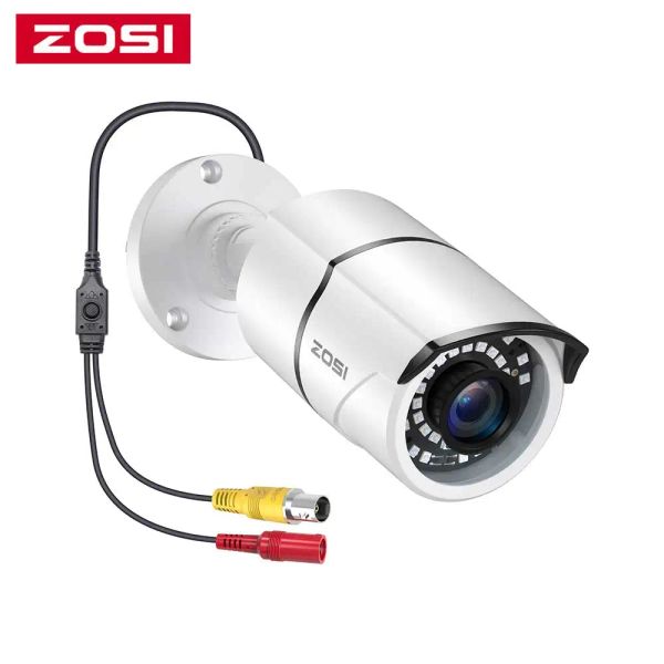 Cameras Zosi 2.0MP 1080p Cameras de surveillance HD complète 4 IN1 TVI / CVI / AHD / CVB