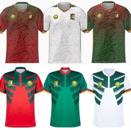 Camisetas de fútbol de Camerún 23/24/25 Copa de África Camisetas de fútbol de Camerún ABOUBAKAR MBEUMO TOKO EKAMBI Maillot de camerounais Camiseta ANGUISSA ONANA WOOH