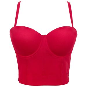 Camis 5 Kleuren Vrouwen Sexy Designer Zomer Naakt Zwart Wit Rood Roze Katoenen Hemdje Tops 2022 Dames Mode Camis Crop tops