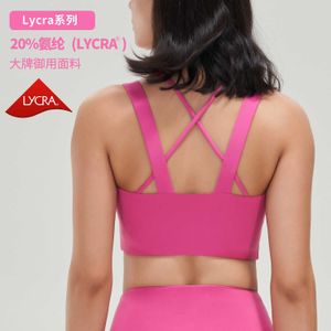 Camis – soutien-gorge de sport résistant aux chocs, haute résistance, débardeur pour femmes, Anti-affaissement, Yoga, beauté du dos, large ceinture d'épaule