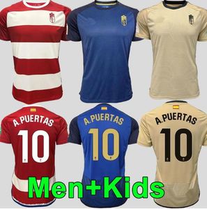 Camiseta 2023 2024 CF Soccer Jerseys Callejon A.Puertas Soro Uzuni 23 24 Granada Jesus Vallejo Shon Weissman F.Diedhiou C.Neva Shirts Football Bryan Bicard