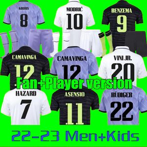Camisetas Real Madrids voetbaltruien Copa del Rey Final Kids Kit 23/24 doelman voetbal shirt futbol vini jr benzema kampioen special 2023 2024 speler