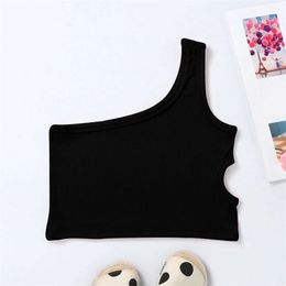 Camisole Childrens and Girls Color Color Tank Top Childrens and Girls Dance Tank Top Single Racing Back Crop Top Top Soft Sans Sans Sans Sans Soupl