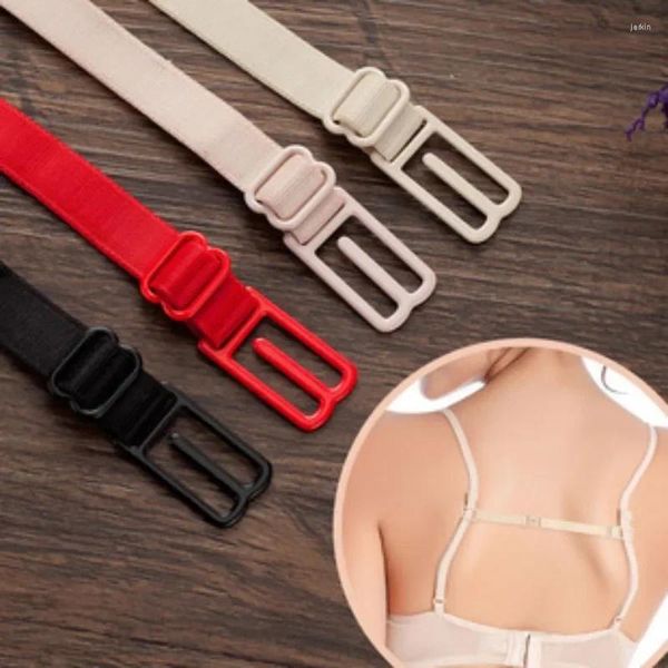 Camisoles réservoirs 1 paires élastiques invisibles bretelles de soutien-gorge Transparent détachable ajuster bandoulière femmes Silicone ceinture sous-vêtements