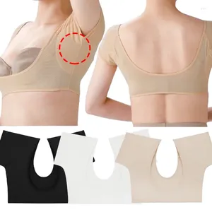 Camisoles Tanks 1PC T-shirt Plans de sueur sous les bras sous les armons de transpiration des aisselles Proof Shirt Washable Swens Protector for Women