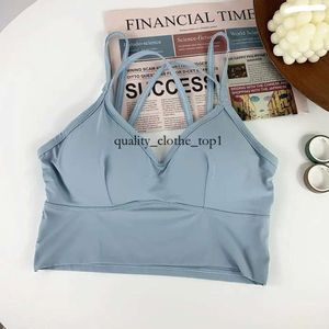 Camisoles Tanks 2024 Fashion Fashion Sexy Color Solid Crops Tops Sports Tanke Lady Bralette STRAP OFF SEPLES SEPLES Sans manchons odin