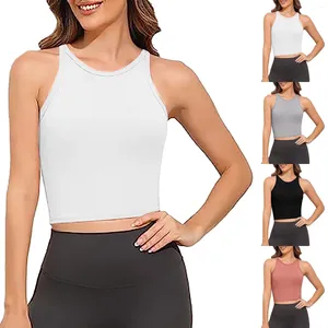 Camisoles Tanks Cingard Schouder Slanke Korte Navel Meisje Klein Vest Mode Dames Sexy Baseball Mom Tops Voor Vrouwen Barman