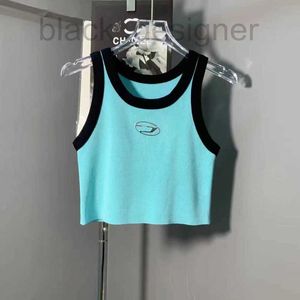 Camisoles Tanks Designer 2024 Summer New Women's Slim and Fit Street Fashion Backless Sexy Top E6VR