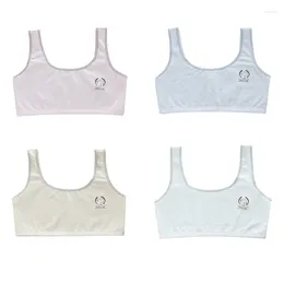 Camisoles Tanks Meisjes Bh Voor Kinderen Tiener Ademend Ondergoed Lingerie Tieners Training 37JB