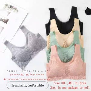 Camisolas Tanques Lencería Mujeres Sexy 3PCS Conjunto Chaleco Camiseta sin mangas de encaje con sujetador incorporado Ropa interior Sujetadores sin costuras para mujer Ropa de dormir fina de verano