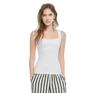 Camisoles Débardeurs Été Sexy T-shirt Femme Sans Manches Coupe Basse Solide Débardeur Coton Ultra Mince Débardeur Mode Chemise Confortable Sauvage Débardeur 230407