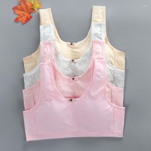 CAMESOLEN Tanks tienermeisjes Vest katoen ondergoed grote kinderen training bh's vormgevende gezellige ademende tanktop bh bra dames puberteit lingerie