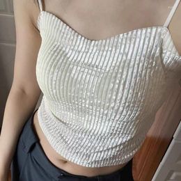 Camisoles Réservoirs En Gros Pur Coton Or Velours Beauté Bretelles Poitrine Pad Bretelles Sous-Vêtements Gilet Femme Soutien-Gorge Tout-en-un Top Chaleco De