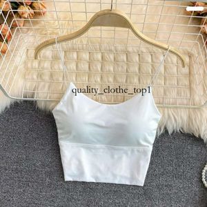 CAMESOLEN Tanks vrouwen crop tops sexy solide Camisole ijs zijden buis top naadloze sporttank draadloos ondergoed gevulde bh -bralette vest voor dame vrouwelijke zomer 525