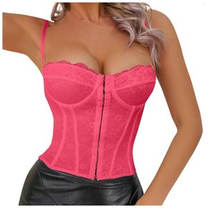 Camisoles tanks dames sexy viskijkbeen onderbladen gewikkeld borstborsten borstels backless kleine vest -ophanging toppen voor vrouwen met cueca